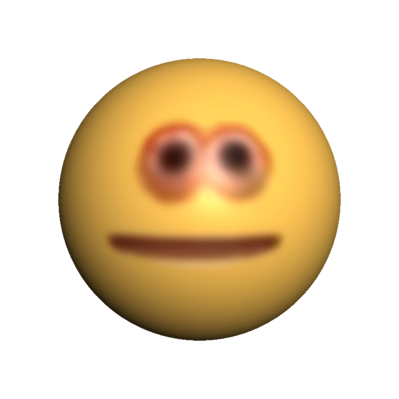Cursed Emoji in 3D by TimeldanaStudio on DeviantArt