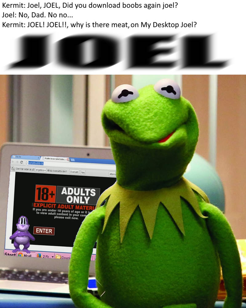 Kermit's Broken Computer by TimpyTeam on DeviantArt