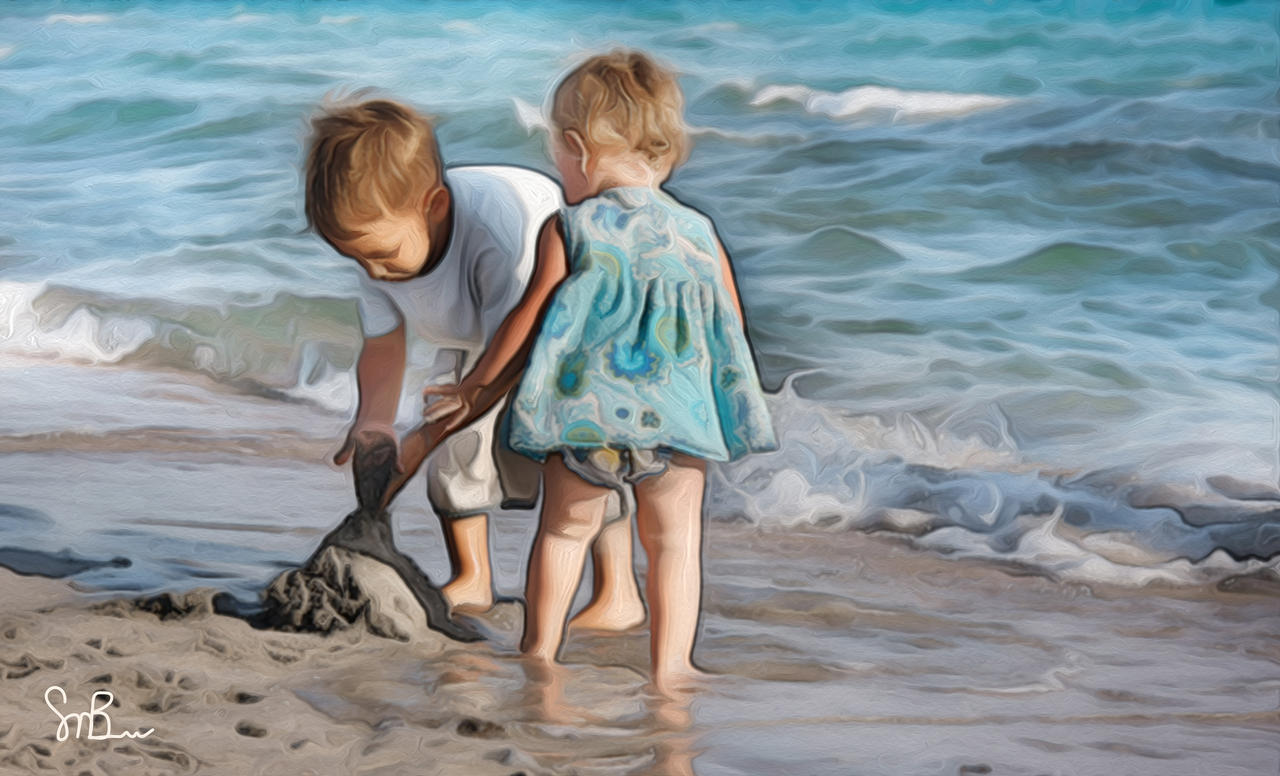 Children at Play by normanarchre on DeviantArt