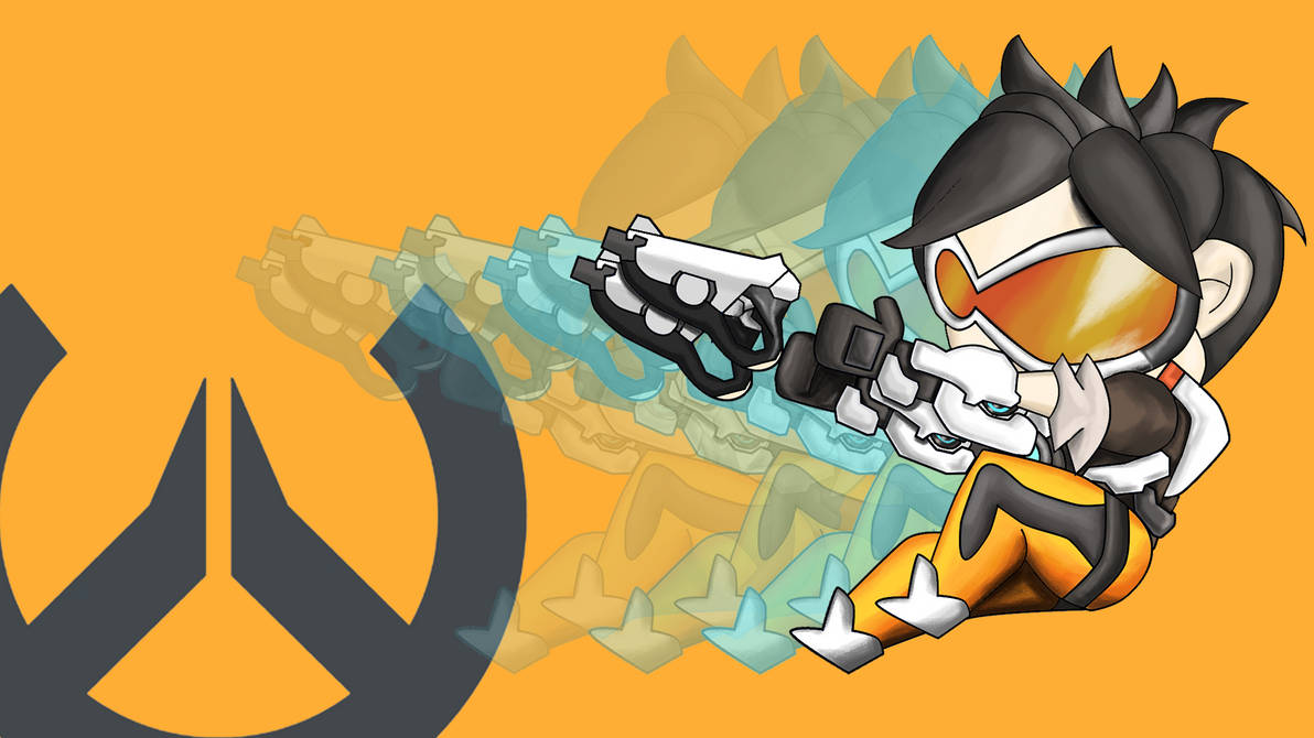 Overwatch - Tracer wallpaper by Crusader1291 on DeviantArt