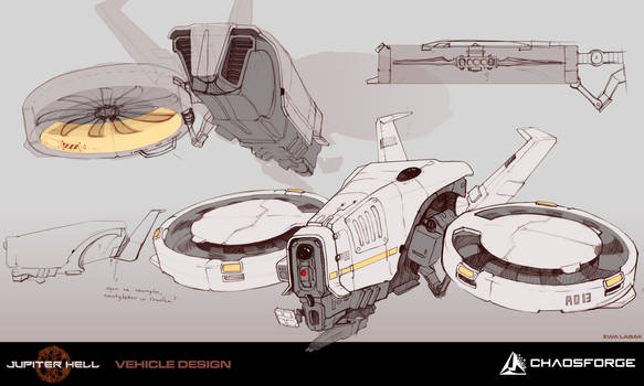 Jupiter Hell - Drone concept art