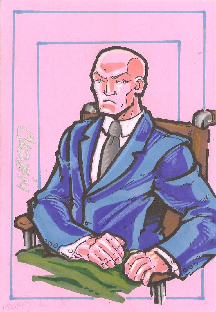Professor X by cmkasmar on DeviantArt