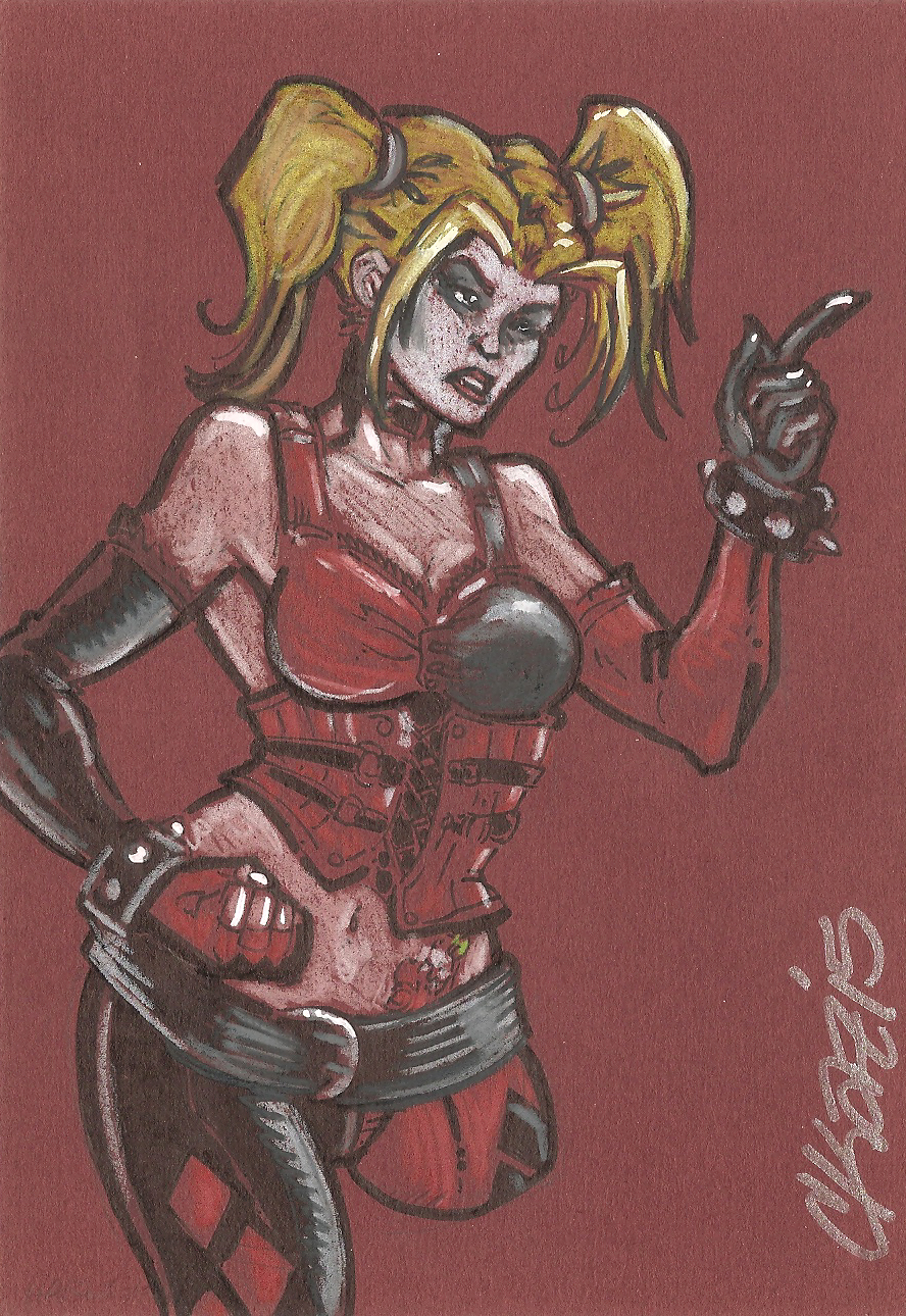 Harley Quinn Arkham Knight by cmkasmar