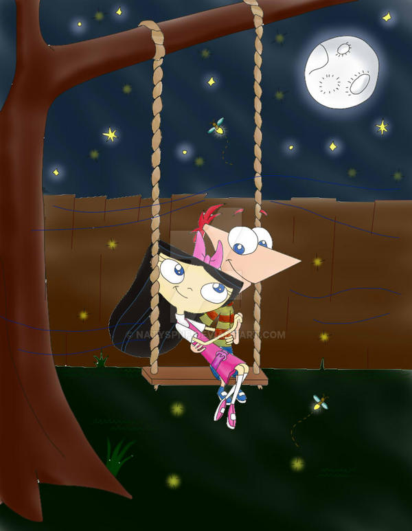 Swinging in the moonlight -color-