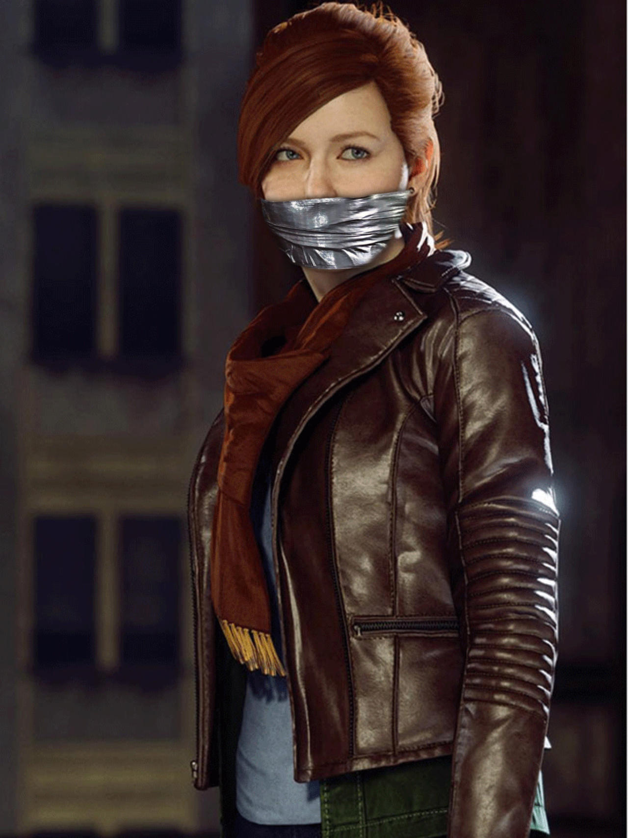 Mary Jane Watson Spider Man 2018 Tape Gagged by GamingDamsels on DeviantArt