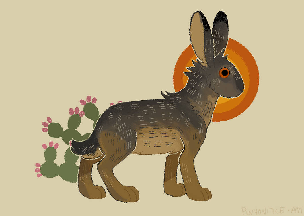 Boney Rabbit Bunnoy Rabbit by Pinyonrice on DeviantArt
