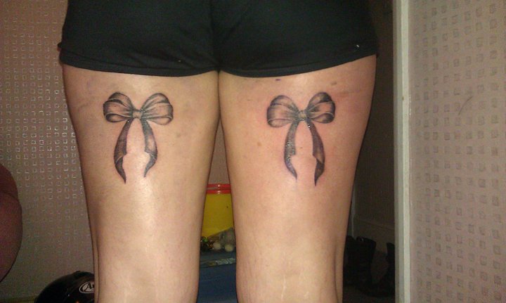 Custom Bow tattoos