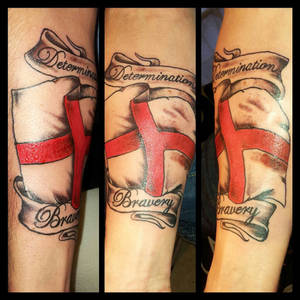 English Pride Tattoo