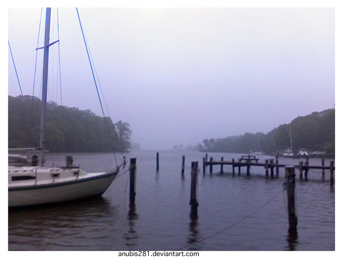 Maryland Fog on the Water