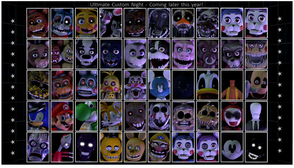 Ultimate Custom Night, but with Fangames Included by TorbinCrow1987 on  DeviantArt