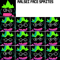 Ralsei's Expressions by IronMosquito on DeviantArt