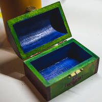 Wooden Box - Claddagh