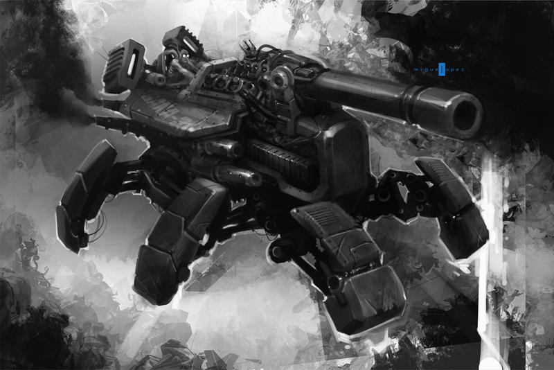 Spider Tank By Mlopezart On DeviantArt spider-tank-by-mlopezart-on-deviantart