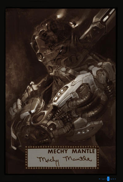 Mechylite Mechy Mantle by mlopezart on DeviantArt