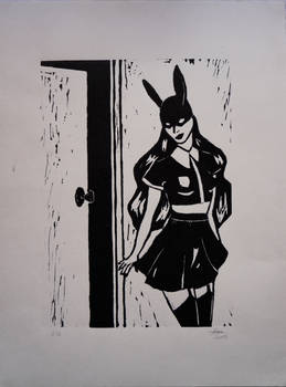 Kinky games (linoleum)