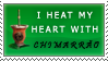 I heat my heart with chimarrao