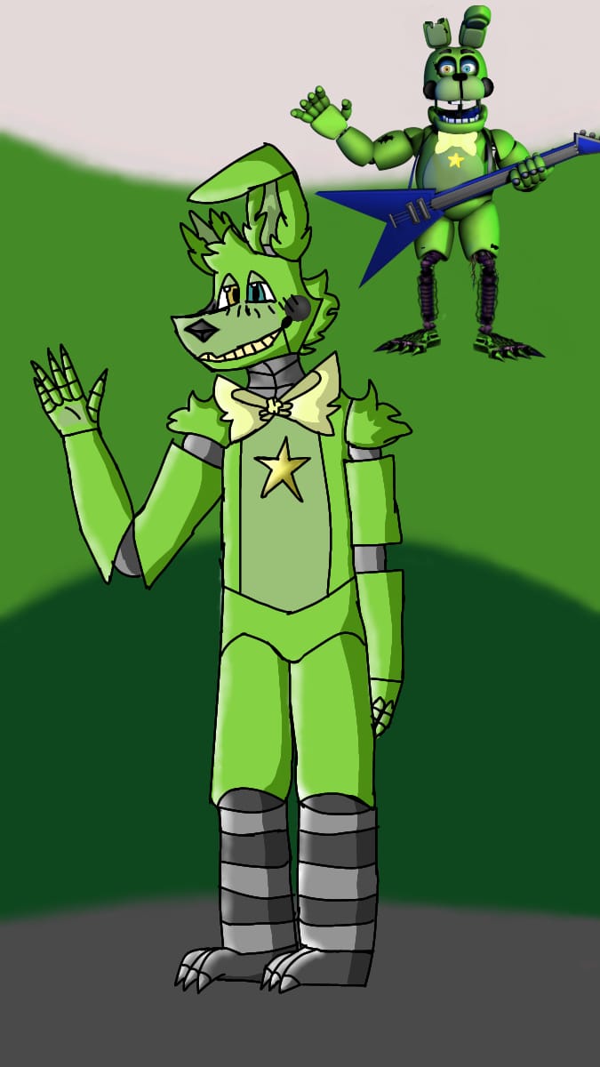 Rockstar springtrap by Goretrap on DeviantArt