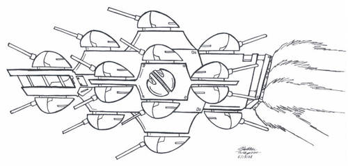 Barrage Space Battleship