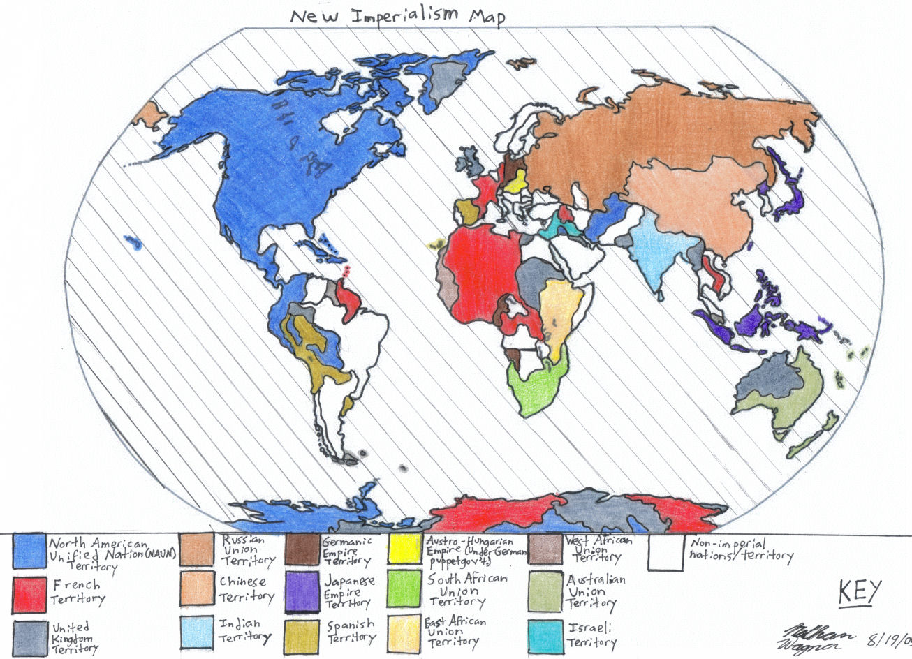 Imperialism Map