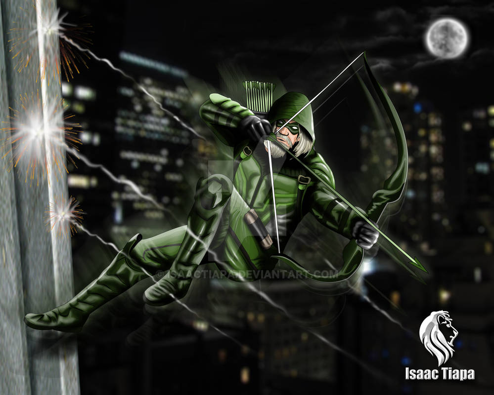 Green Arrow - Comic Drawing by isaactiapa on DeviantArt