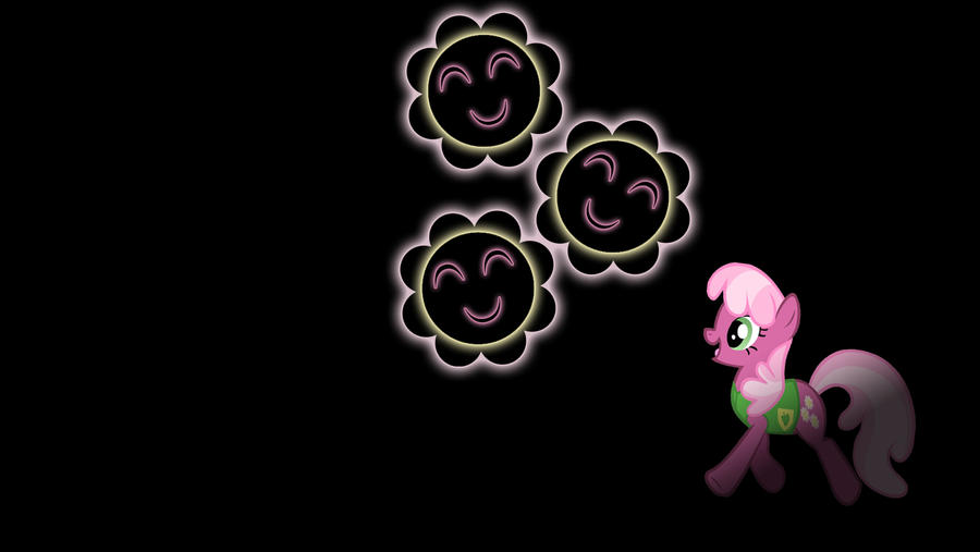 Cheerilee Glowing Cutie Mark Wallpaper 16:9