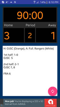 Scorebook Free Android Scoreboard