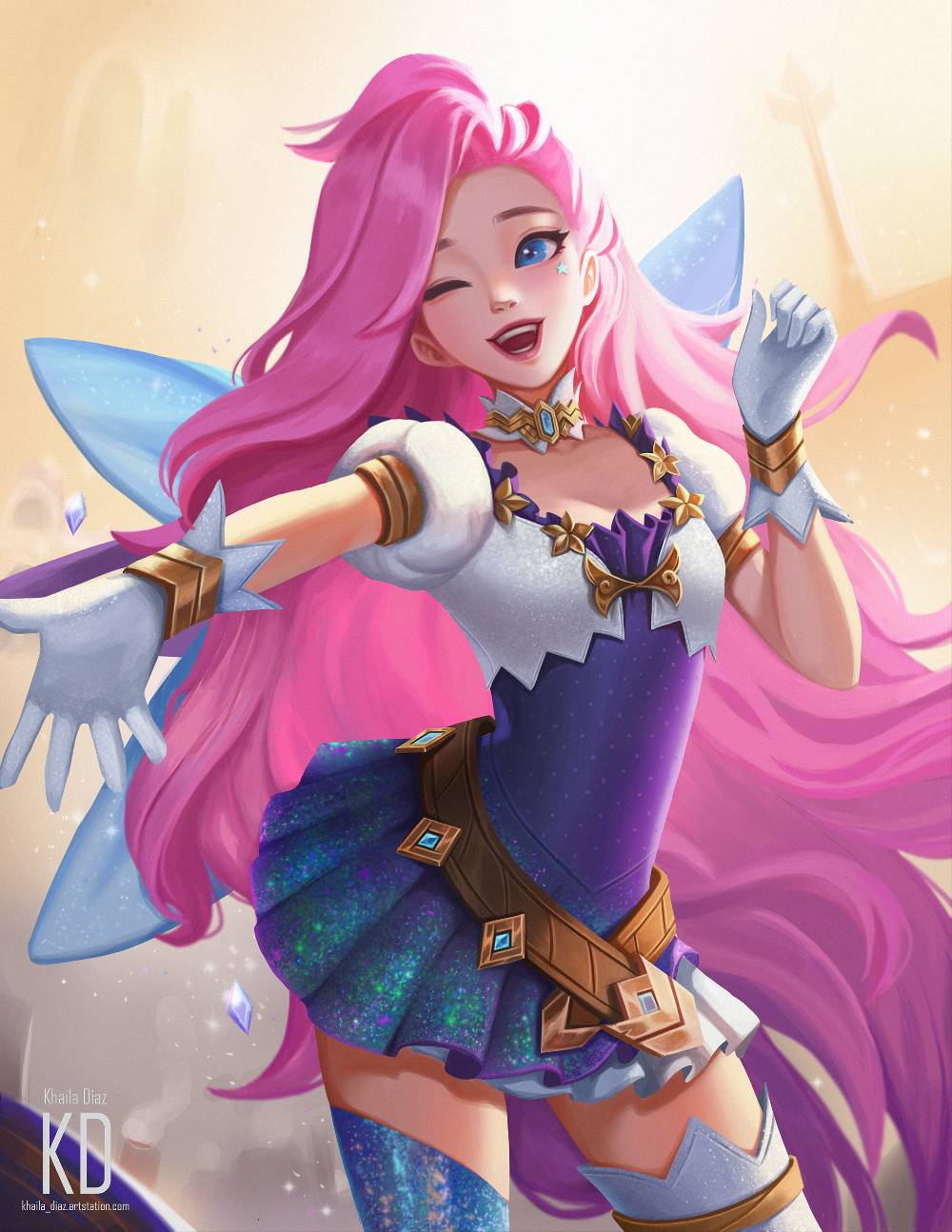 Seraphine Fan Art - League of Legends by KD-chanx on DeviantArt