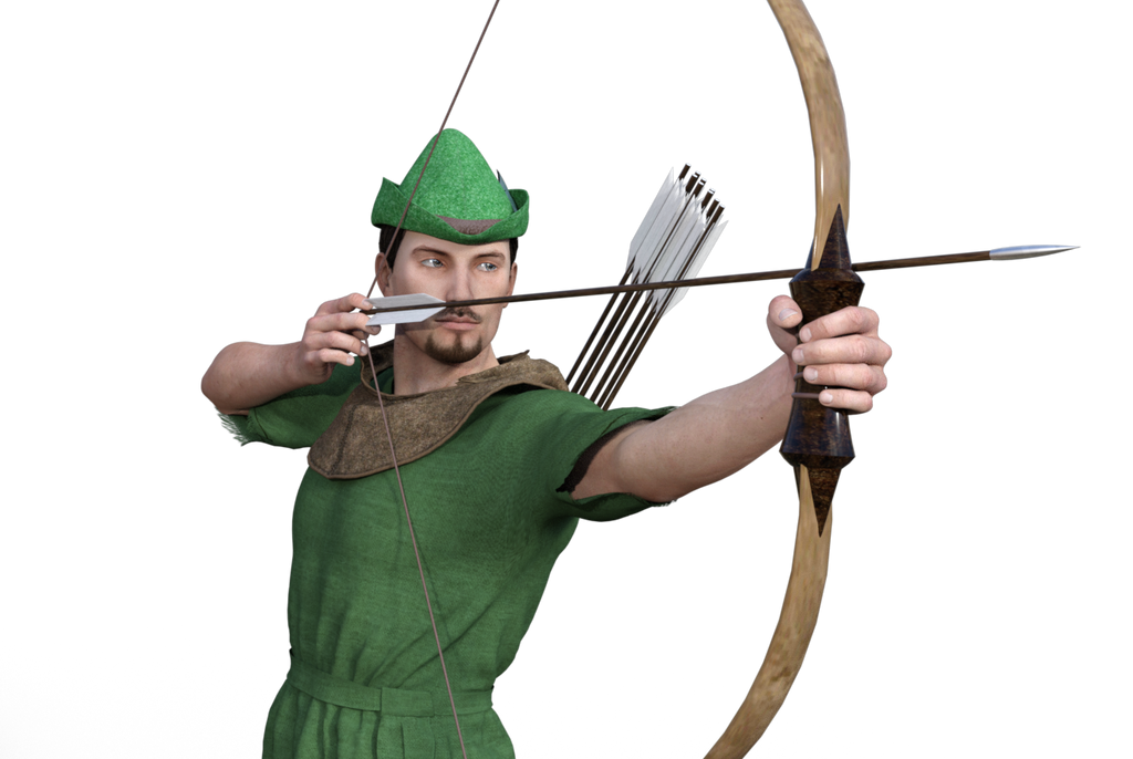 Bow Robi Robin Firing Bow by dazinbane on DeviantArt