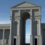 Roman Temple Arch