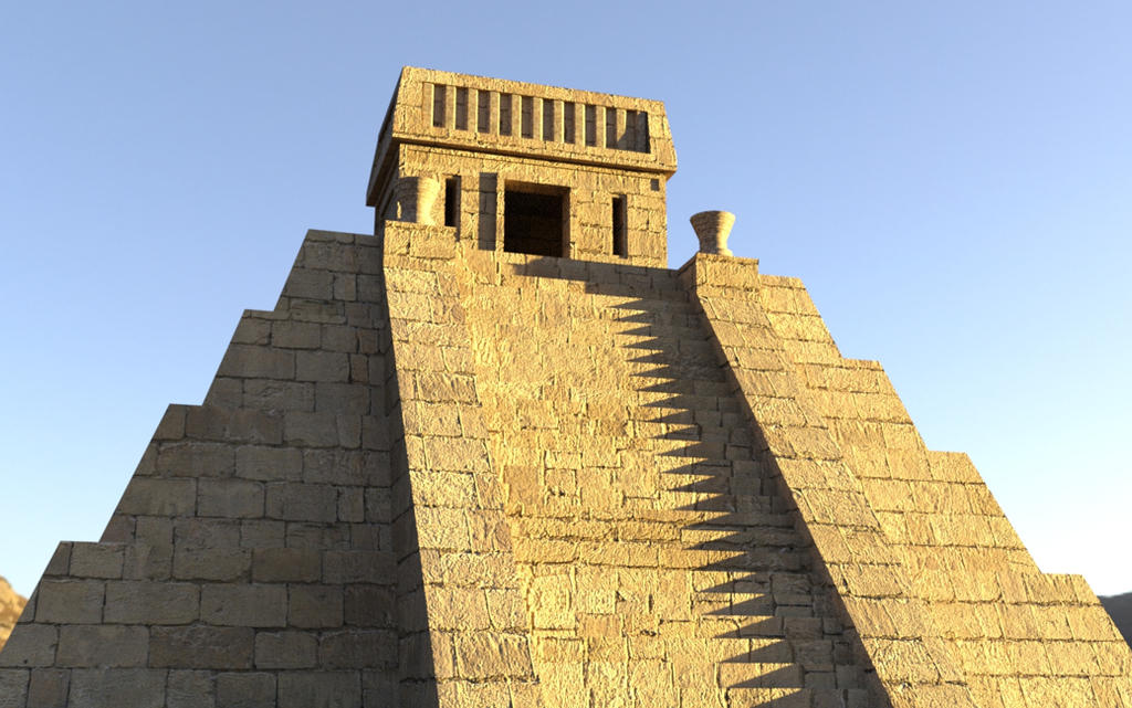 Aztec Pyramid by dazinbane on DeviantArt