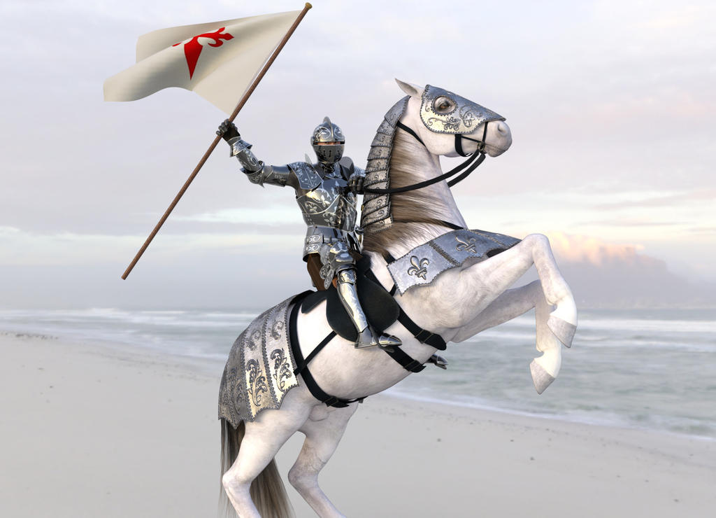 Knight Riding Horse While Rearing Knight on Rearing Horse by dazinbane on DeviantArt
