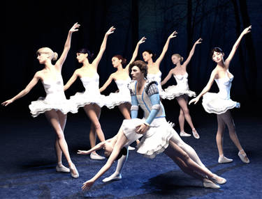 Swan Lake Ballet Scene