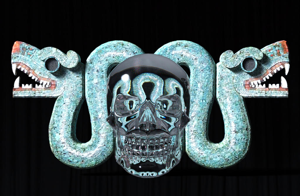 Deviantart Snake Crystal Crystal Skull And Snakes by dazinbane on DeviantArt