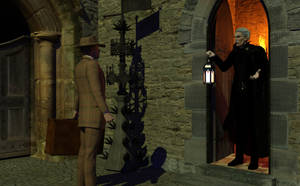 Dracula At The Door