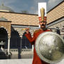 Janissary With Sword And Shield