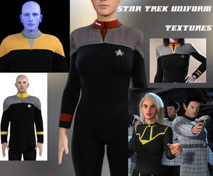 Star Trek Uniform Textures Freebie