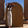 Meritaten Leaning In Dress
