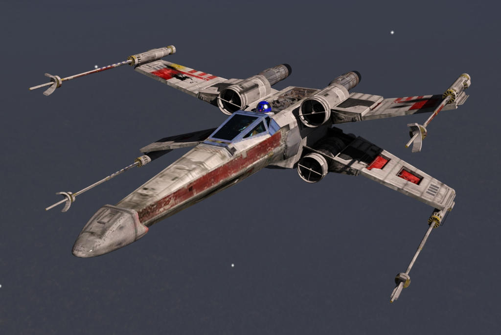 X-wing Fighter by dazinbane on DeviantArt