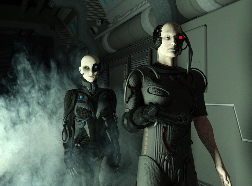 Exploding Borg Drone Borg Drones by dazinbane on DeviantArt