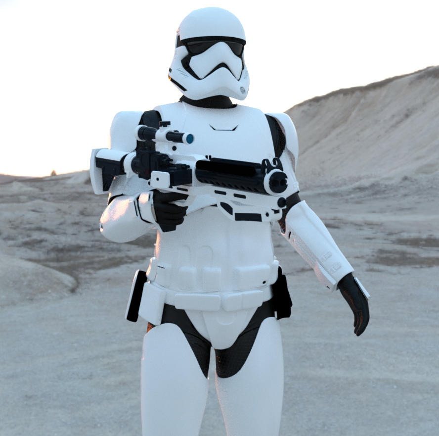 First Order Stormtrooper by dazinbane on DeviantArt