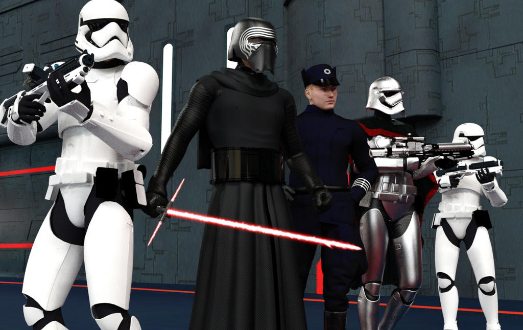 First Order Officer Deviantart First Order squad by dazinbane on DeviantArt