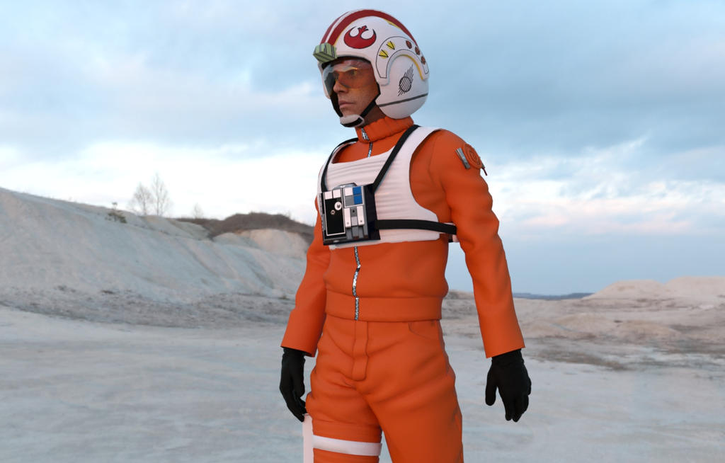 Rebel Pilot Luke by dazinbane on DeviantArt