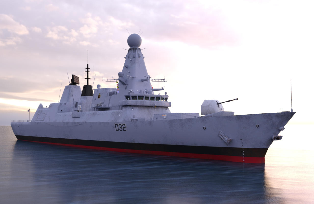HMS Daring by dazinbane on DeviantArt