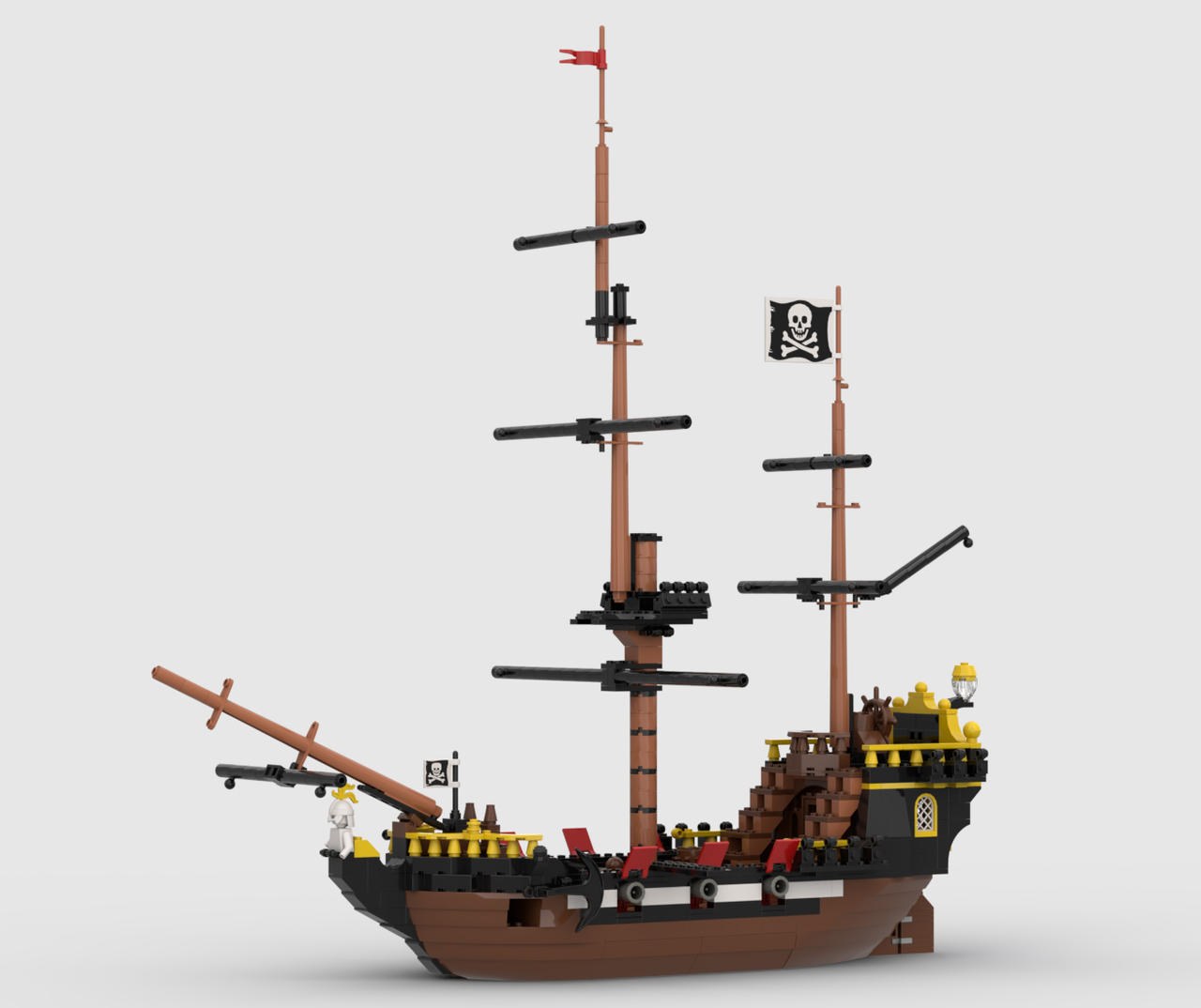 LEGO pirate ship Hispaniola by dazinbane on DeviantArt
