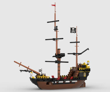 LEGO pirate ship Hispaniola