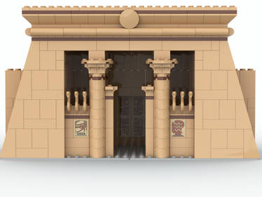 Egyptian Temple Shrine Lego