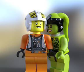 Lego Biggs And Oola