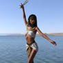 Ankhesenamun Dancing With Sistrum