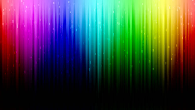 Digital Rainbow desktop background