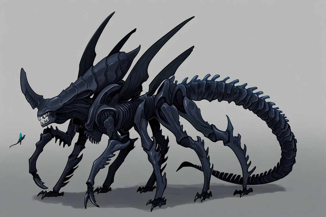 Alien Insect, by StevenGK2 on DeviantArt